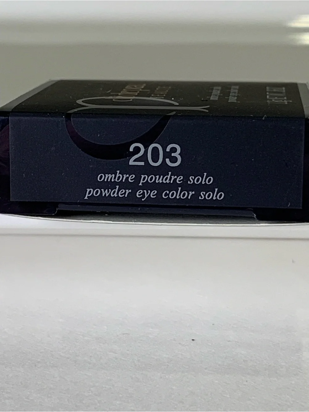 Clé de Peau Beauté Powder Eye Color Solo Purple Shimmer NEW